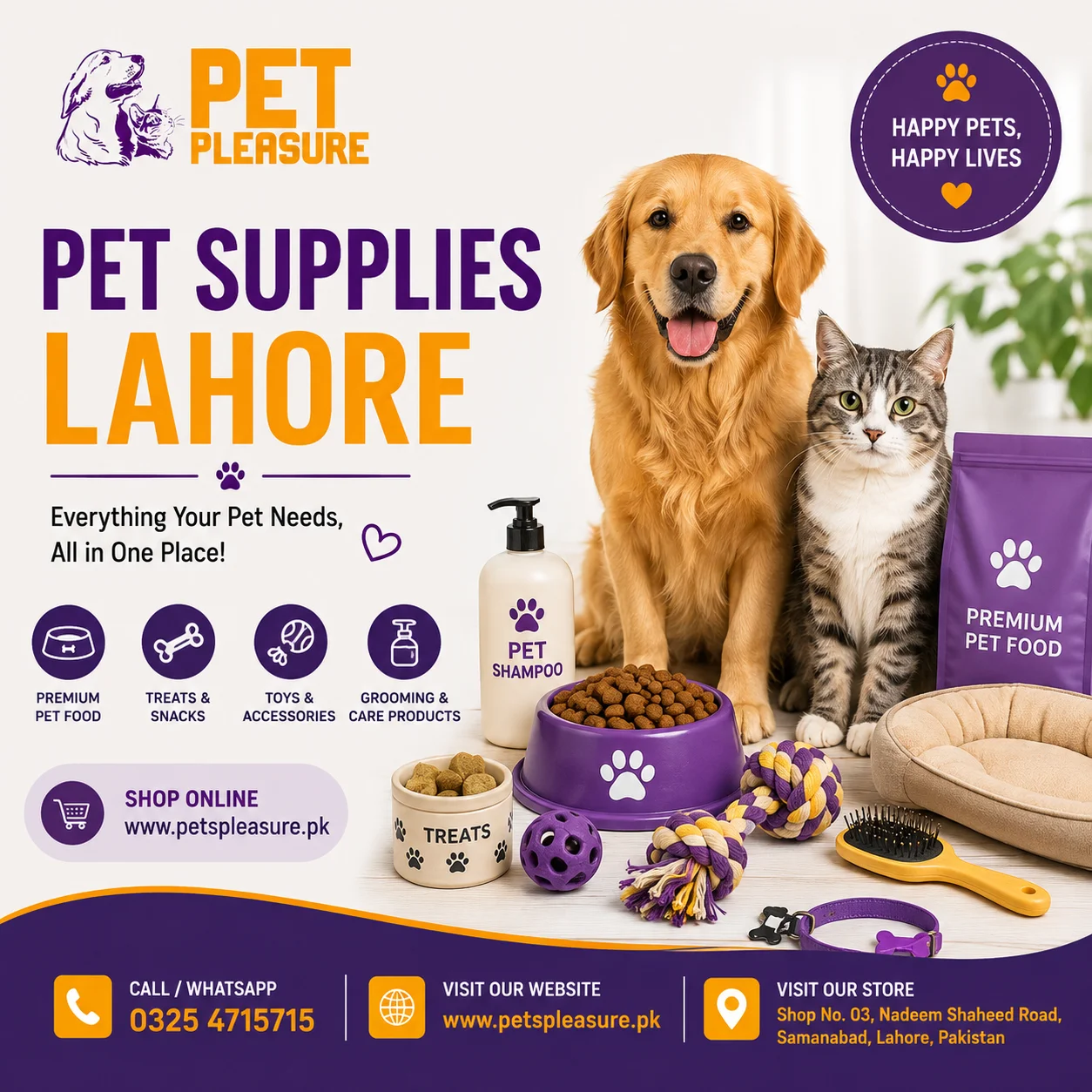 Pet Supplies Lahore