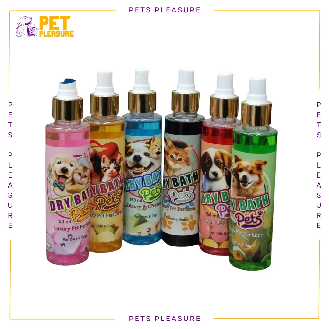 Pets O Clock Dry Bath Pet Perfume 150ml