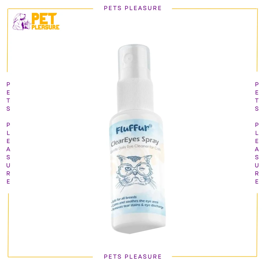 Flufffur ClearEyes Spray Eye Cleaner for Cats