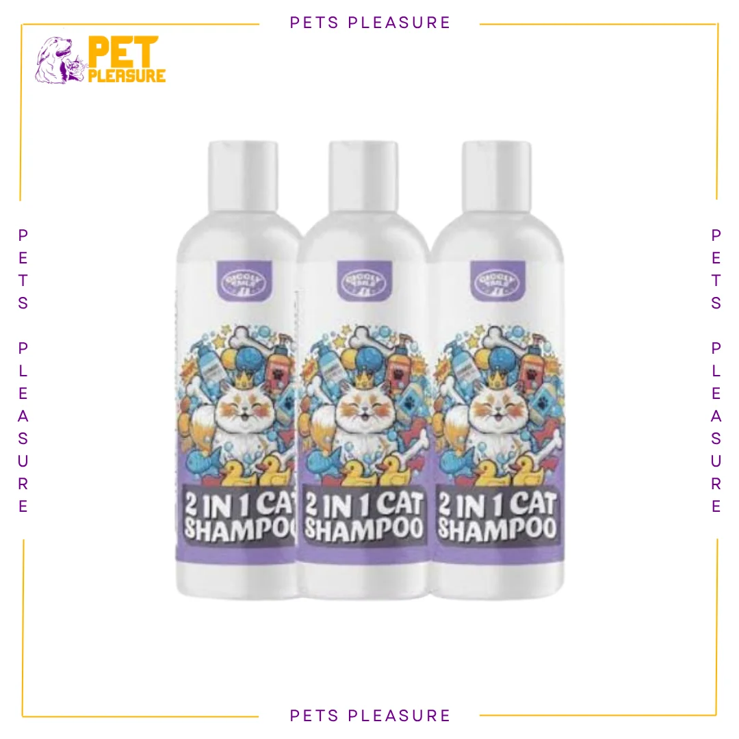 Giggly Tails 2 in 1 Cat Shampoo 300ml