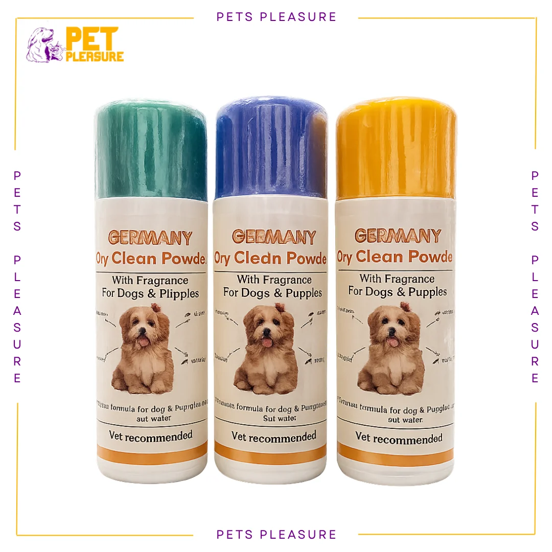 Germany Dry Clean Powder for Dogs & Puppies – With Fragrance